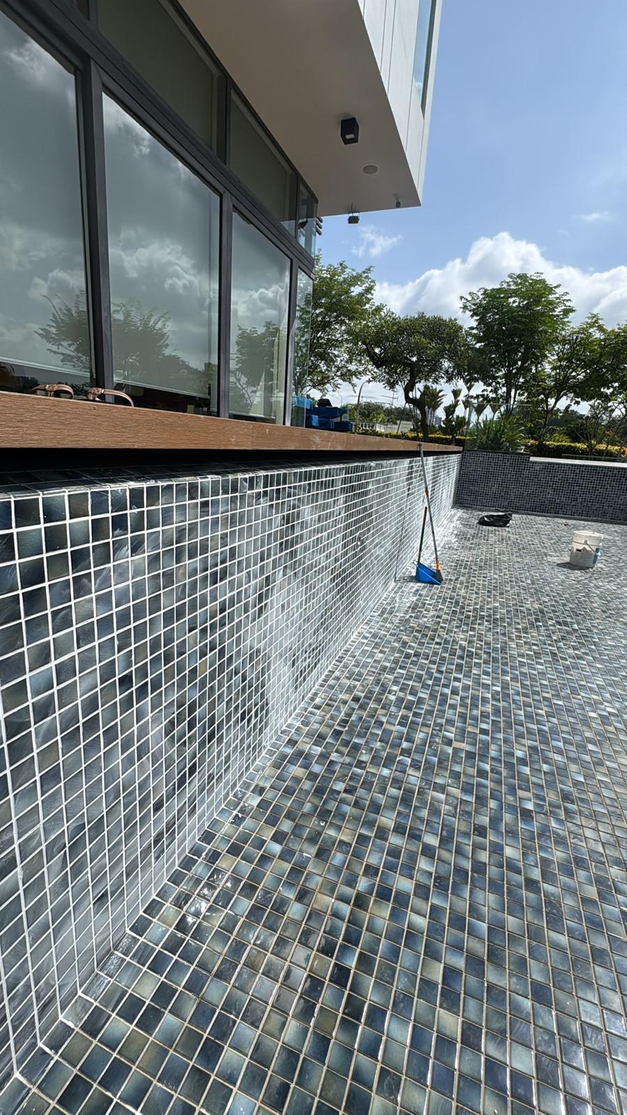 Swimming pool waterproofing, landed home